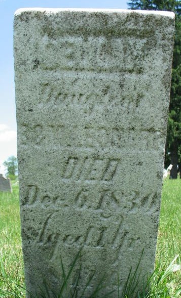 Delilah Leonard tombstone